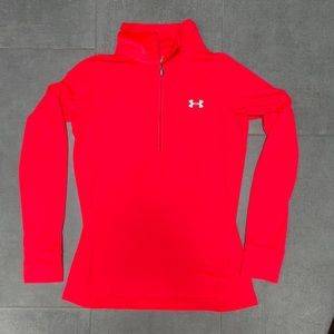 Womens Under Armour Semi Fitted Quarter Zip
